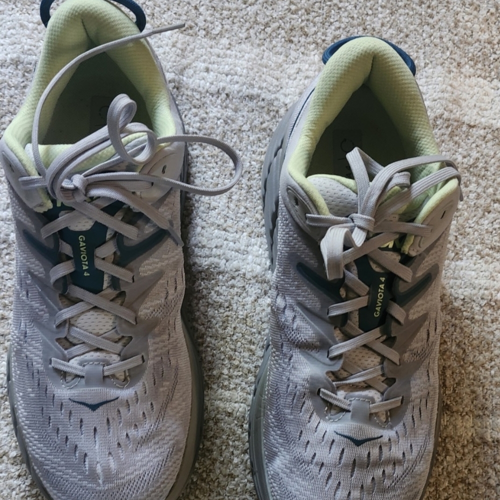 Hoka White Running Shoes - Picture 12 of 12